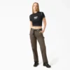 Pantaloni da carpentiere da donna dalla vestibilità comoda