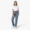Pantaloni da carpentiere da donna dalla vestibilità comoda