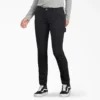 Pantaloni da carpentiere da donna in tela di cotone elasticizzata, vestibilità slim Pantaloni da carpentiere da donna in tela di cotone elasticizzata, vestibilità slim