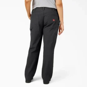 Pantaloni da carpentiere da donna Plus Flex a vestibilità dritta e comoda