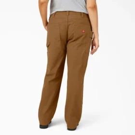 Pantaloni da carpentiere da donna Plus Flex a vestibilità dritta e comoda