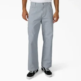 Pantaloni da carpentiere Hickory a gamba dritta e ampia