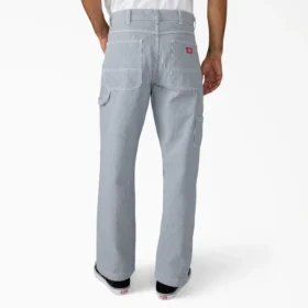 Pantaloni da carpentiere Hickory a gamba dritta e ampia