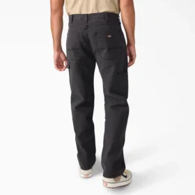 Pantaloni da carpentiere in tela di cotone