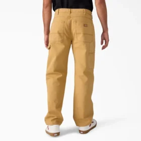 Pantaloni da carpentiere in tela di cotone