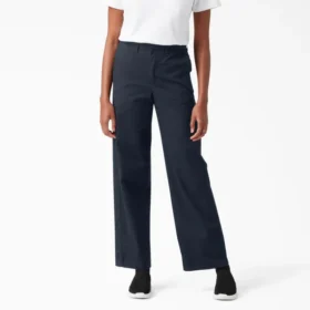 Pantaloni da donna a gamba larga dal taglio morbido
