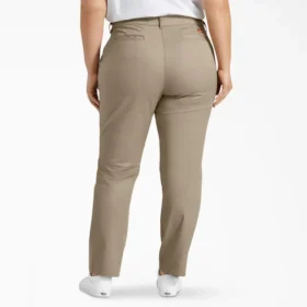 Pantaloni da donna taglie forti a gamba dritta