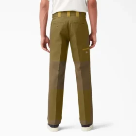 Pantaloni Double Knee a contrasto