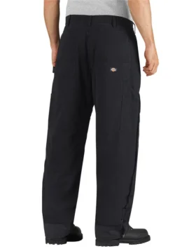 Pantaloni imbottiti in tela di cotone sabbiata