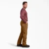 Pantaloni in tela di cotone con vestibilità regolare e Double Knee Pantaloni in tela di cotone con vestibilità regolare e Double Knee