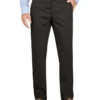 Pantaloni kaki a vita regolare con gamba affusolata e davanti piatto Pantaloni kaki a vita regolare con gamba affusolata e davanti piatto