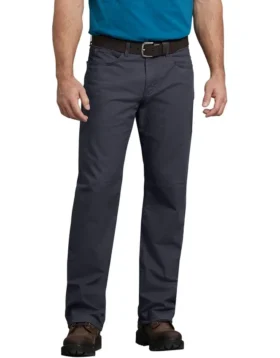 Pantaloni ripstop a gamba dritta con vestibilità regolare
