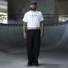 Pantaloni Ronnie Sandoval a vestibilità ampia con Double Knee Pantaloni Ronnie Sandoval a vestibilità ampia con Double Knee