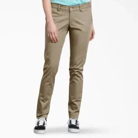Pantaloni slim fit a gamba stretta da donna