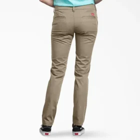 Pantaloni slim fit a gamba stretta da donna