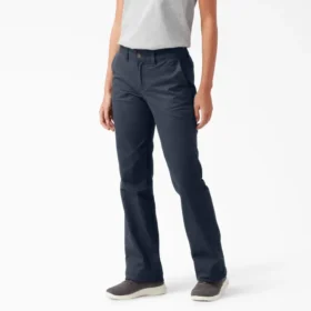 Pantaloni slim fit a zampa d’elefante da donna