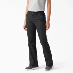 Pantaloni slim fit a zampa d’elefante da donna
