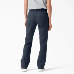 Pantaloni slim fit a zampa d’elefante da donna