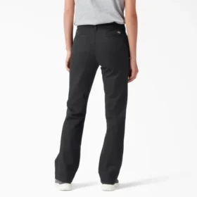 Pantaloni slim fit a zampa d’elefante da donna