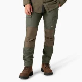 Pantaloni Temp-iQ® 365 Regular Fit con Double Knee e gamba affusolata