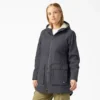 Parka da donna in tela di cotone