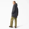 Parka da donna in tela di cotone