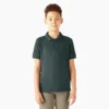 Polo a maniche corte Piqua per bambini in pantaloncini