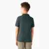 Polo a maniche corte Piqua per bambini in pantaloncini