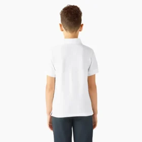 Polo a maniche corte Piqua per bambini in pantaloncini