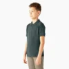 Polo a maniche corte Piqua per bambini in pantaloncini
