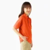 Polo a maniche corte Piqua per bambini in pantaloncini