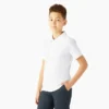 Polo a maniche corte Piqua per bambini in pantaloncini