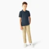 Polo a maniche corte Piqua per bambini in pantaloncini