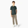 Polo a maniche corte Piqua per bambini in pantaloncini