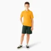 Polo a maniche corte Piqua per bambini in pantaloncini