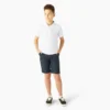 Polo a maniche corte Piqua per bambini in pantaloncini