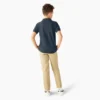 Polo a maniche corte Piqua per bambini in pantaloncini