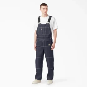 Salopette con doppio rinforzo sulle ginocchia in denim 100 Year Double Knee