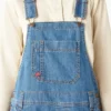 Salopette corte da donna dalla vestibilità comoda, 7″