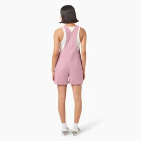 Salopette corte da donna in tela di cotone, 4″ Salopette corte da donna in tela di cotone, 4″