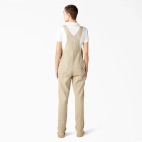 Salopette da donna a vita regolare con righe Hickory