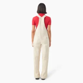 Salopette da lavoro a righe sottili da donna Salopette da lavoro a righe sottili da donna