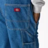 Salopette in denim ampia Salopette in denim ampia