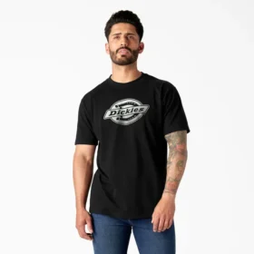 T-shirt a maniche corte con grafica e logo