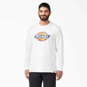 T-shirt a maniche lunghe con vestibilità regolare e grafica Icon