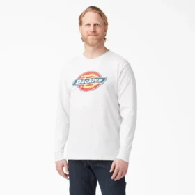 T-shirt a maniche lunghe con vestibilità regolare e grafica Icon