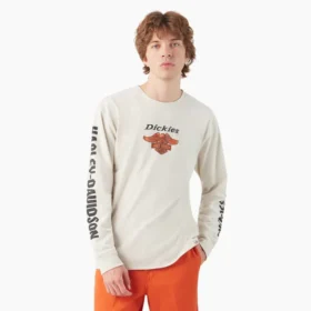 T-shirt a maniche lunghe Dickies X Harley-Davidson Heavyweight Eagle