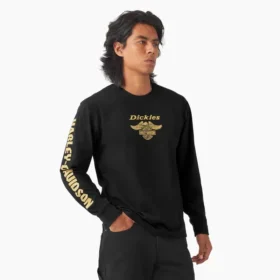 T-shirt a maniche lunghe Dickies X Harley-Davidson Heavyweight Eagle