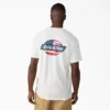 T-shirt con grafica del logo Americana