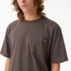 T-shirt con taschino in tessuto pesante dall’effetto vissuto T-shirt con taschino in tessuto pesante dall’effetto vissuto